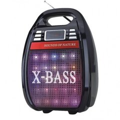 Бездротова Bluetooth колонка зі світломузикою і мікрофоном X-BASS Golon RX-2900BT