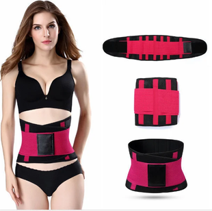 Пояс для схуднення Hot Shapers Belt Power Чорний з рожевим р-р L