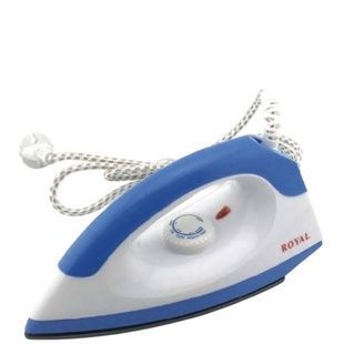 Утюг паровой Royal Deluxe Dry Iron 1000Вт 2003A Синий