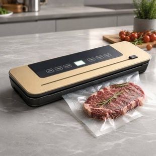 Вакуумный упаковщик Vacuum sealer RD-4201 Черный с коричневым