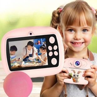Дитячий фотоапарат моментального друку DIY Instant Рожевий