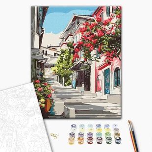 Картина за номерами Греція BS7519