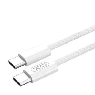 Кабель XO NB-Q260A iPhone15 Type-c-Type-c 60W 1м Белый