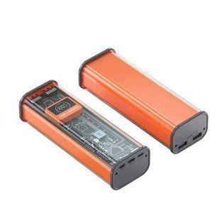 Power bank 60000mAh 3USB К-48 Помаранчевий
