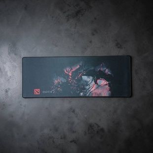 Коврик для компьютерной мыши 80*30см Dota 2 Черный с принтом