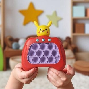 Игрушка антистресс Pop it PRO Pikachu Pokemon Красная