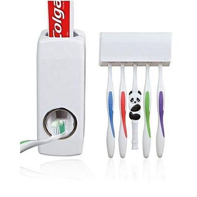 Тримач з дозатором для зубних щіток