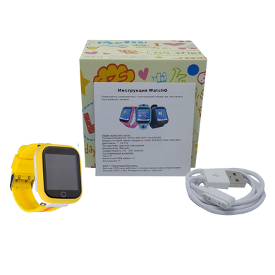 Детские Умные Часы Smart Baby Watch Q100 желтые