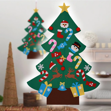 Дитяча ялинка з іграшками з фетру Christmas Tree