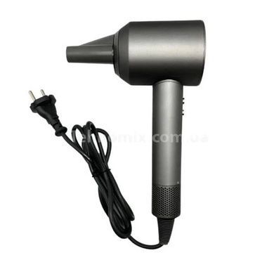 Фен для волос с насадкой-концентратором 1600Вт Hair Dryer Fan Серый
