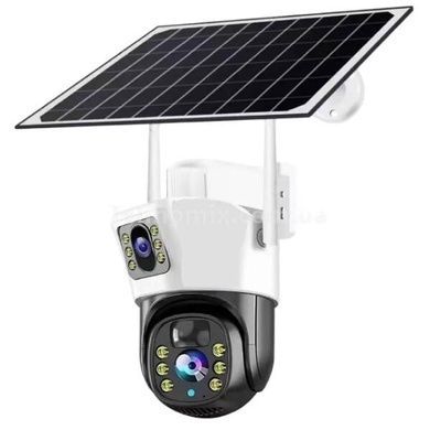 Камера відеоспостереження вулична поворотна із сонячною панеллю IP 300Вт TP-15