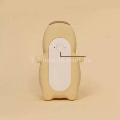 Ночник аккумуляторный силиконовый Капибара спит 16*6,4*6см LED 1200mAh Capybara Sleep Белый