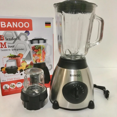 Блендер стаціонарний banoo bn1001 Сірий