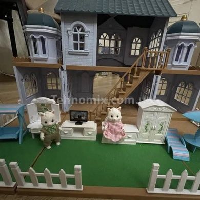 Будиночок ляльковий 012-11 Блакитний