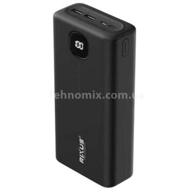 Power Bank с дисплеем 40000mAh RIXUS RXPB40 Черный