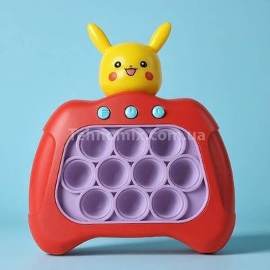 Игрушка антистресс Pop it PRO Pikachu Pokemon Красная