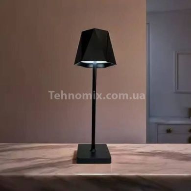 Лампа настільна акумуляторна в скандинавському стилі Cozy 5 Вт 5200мАч Чорна