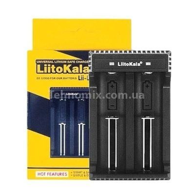 Зарядний пристрій для акумуляторів з індикатором заряду LiitoKala Lii-L2 Чорне