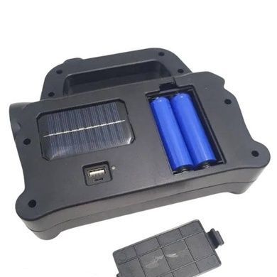 Ліхтар Hurry Bolt USB HB-6168-6169 Чорний із зеленим
