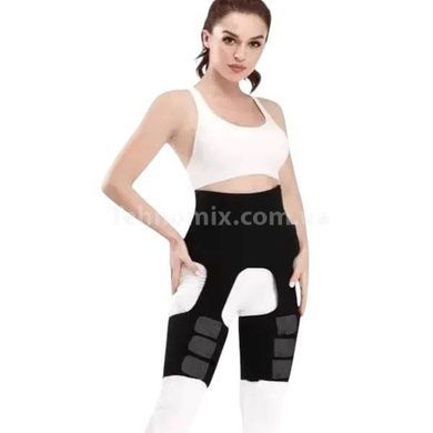 Утягивающий пояс для похудения и коррекции фигуры ADJUSTABLE ONE PIECE WAIST BAND XXLЧерный