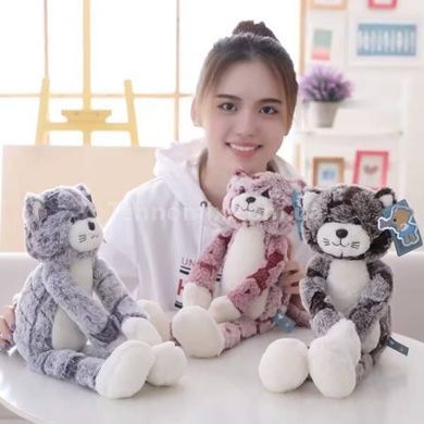 Игрушка мягкая Котик 65 см М 16121 Коричневая
