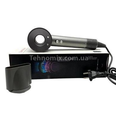 Фен для волос с насадкой-концентратором 1600Вт Hair Dryer Fan Серый