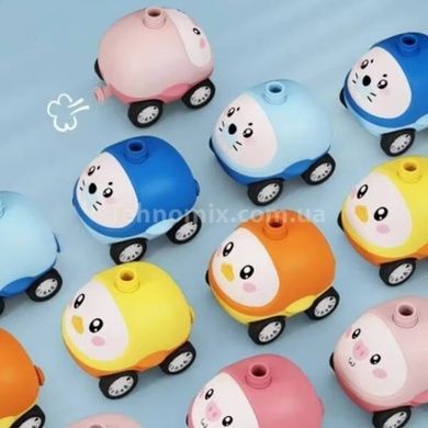 Аэромобиль с воздушными шариками Balloon Inertia Car D8811 Голубой