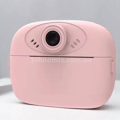 Детский фотоаппарат моментальной печати DIY Instant Розовый