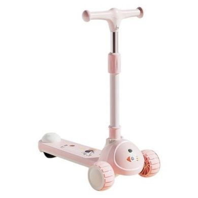 Самокат детский трехколесный Skyper SM-2653-60 Белый с розовым