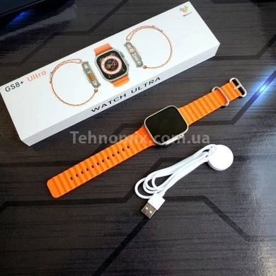 Смарт-часы с функцией звонка Smart Watch BK9 Ultra 2 Оранжевые