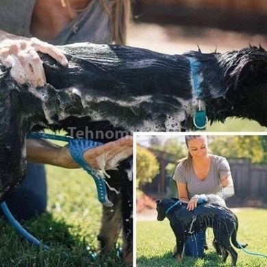 Щітка душ для собак Pet Bathing Tool