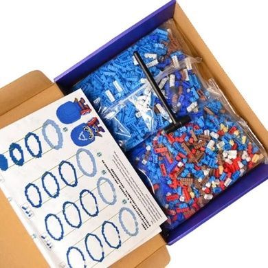 Конструктор Капитан Америка 2118 деталей 30см Magic Blocks SS04