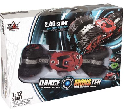 Машинка на радиоуправлении трансформер Dance Monster (1:12) 2.4G STUNT Красная