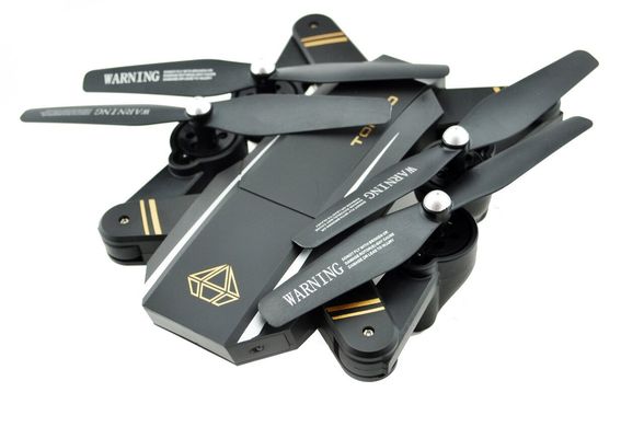 Квадрокоптер дрон Phantom D5H Pro з WIFI камерою Black