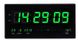 Настенные часы Led с подсветкой 4622 Зеленые