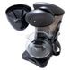 Кофеварка капельная с чайником Crownberg CB-1563 0,6л 800Вт Черная