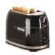 Тостер електричний горизонтальний автоматичний для хліба на 2 тости DSP 850W KC 2045 Чорний