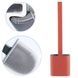 Щітка для унітазу силіконова Liquid Toilet Brush Помаранчева