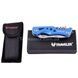 Нож многофункциональный туристический мультитул Traveler 11см MS001 Black/Blue/Red Синий
