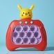 Игрушка антистресс Pop it PRO Pikachu Pokemon Красная