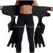 Утягивающий пояс для похудения и коррекции фигуры ADJUSTABLE ONE PIECE WAIST BAND XXLЧерный