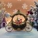 Новогодний ночник Карета XMAS WDL-23031B Коричневая