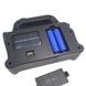 Ліхтар Hurry Bolt USB HB-6168-6169 Чорний із зеленим