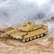 Танк на радиоуправлении аккумуляторный с подсветкой и звуками 4.8V 9902 Коричневый