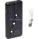 Power bank 50000mAh з проводами 3в1 Viaking N6 Чорний