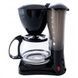 Кавоварка крапельна з чайником Crownberg CB-1563 0,6л 800Вт Чорна