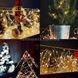 Гирлянда роса линейная USB с пультом 50 м 500LED Желтый