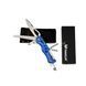 Нож многофункциональный туристический мультитул Traveler 11см MS001 Black/Blue/Red Синий