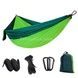 Туристический гамак Travel hammock с москитной сеткой Зеленый