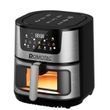 Аерофритюрниця 5л 3500Вт DOMOTEC MS-3223 Чорна з сірим